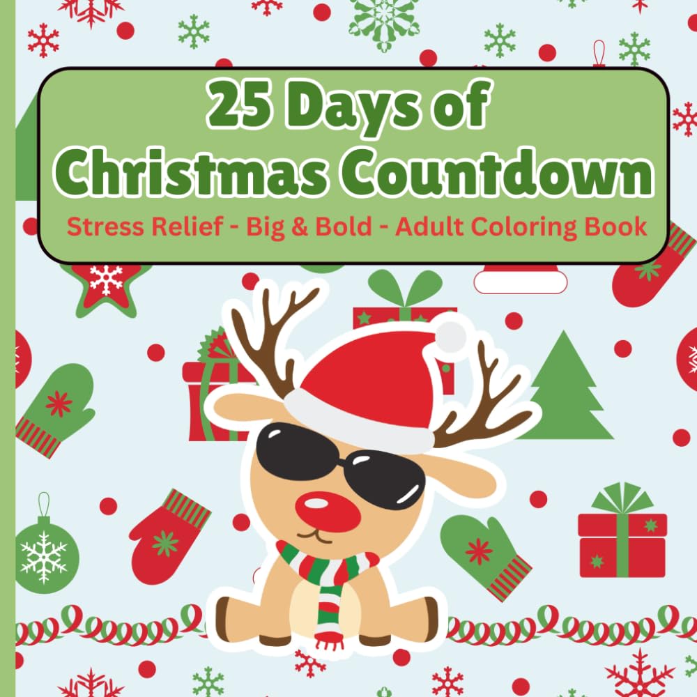 25 Days of Christmas - 10 Coloring Pages