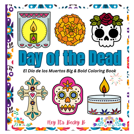 Day of the Dead - 20 Coloring Pages