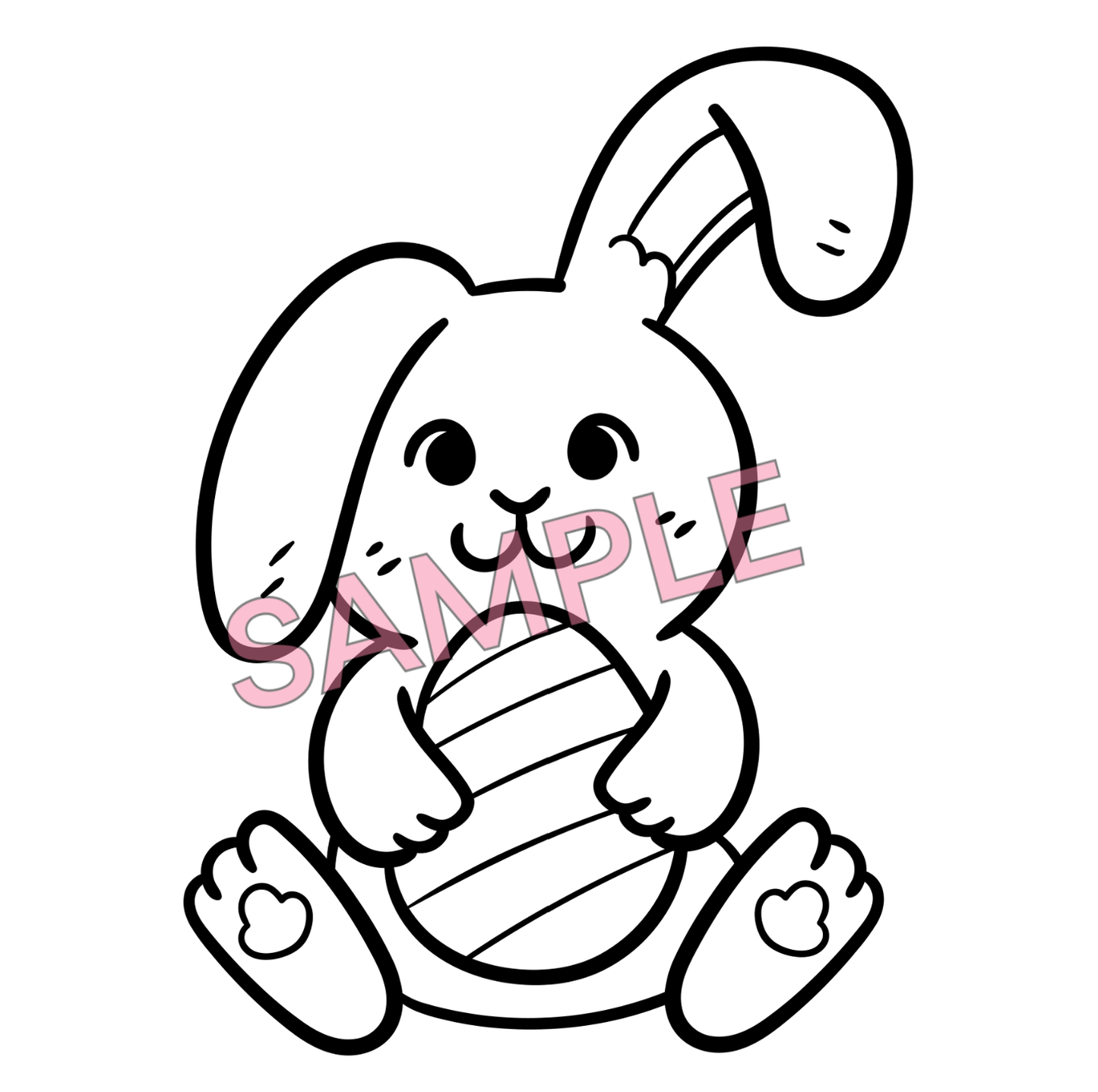 Easter Vibes- 5 Coloring Pages