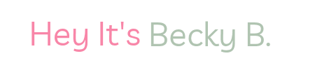Hey It's Becky B
