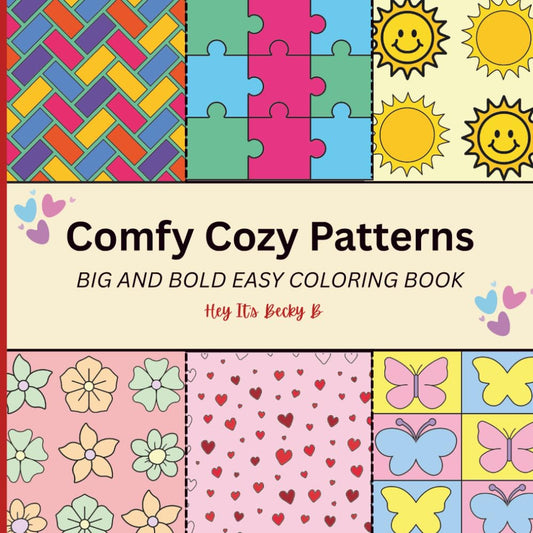 Comfy Cozy Patterns - 20 Coloring Pages