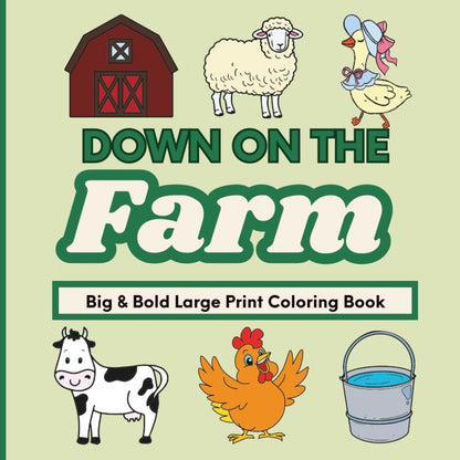 Down On The Farm - 20 Coloring Pages
