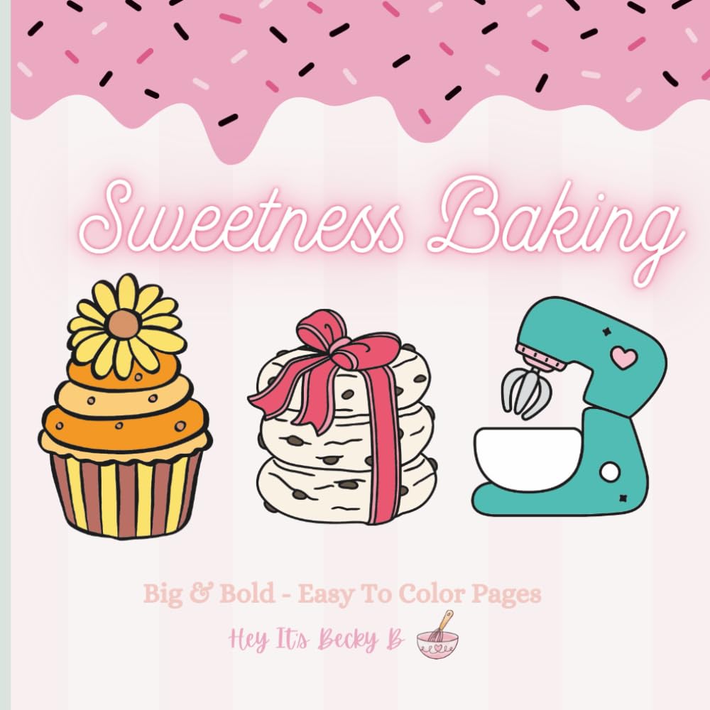 Sweetness Baking - 10 Coloring Pages