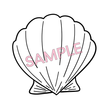 Under The Sea Ocean Vibes - 10 Coloring Pages