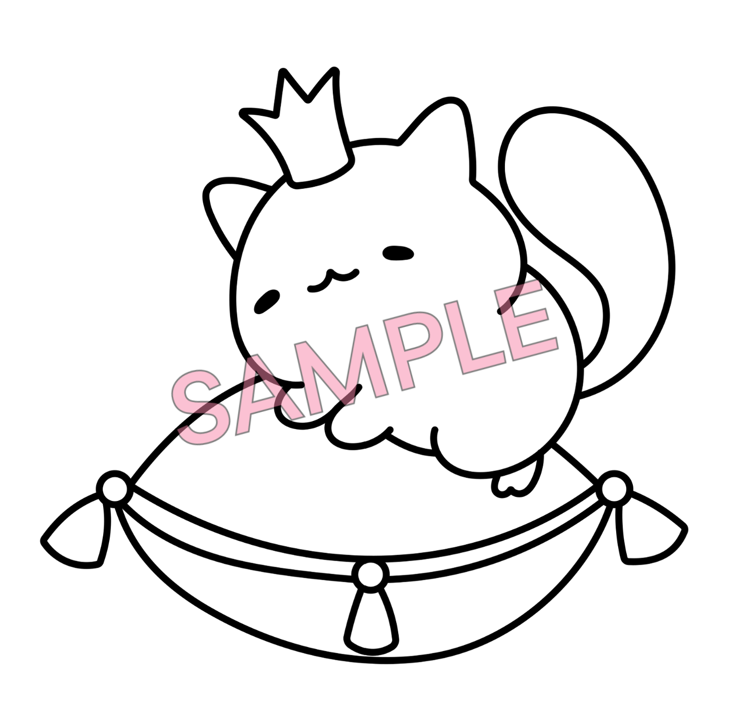 Cutest Kawaii Cats - 20 Coloring Pages