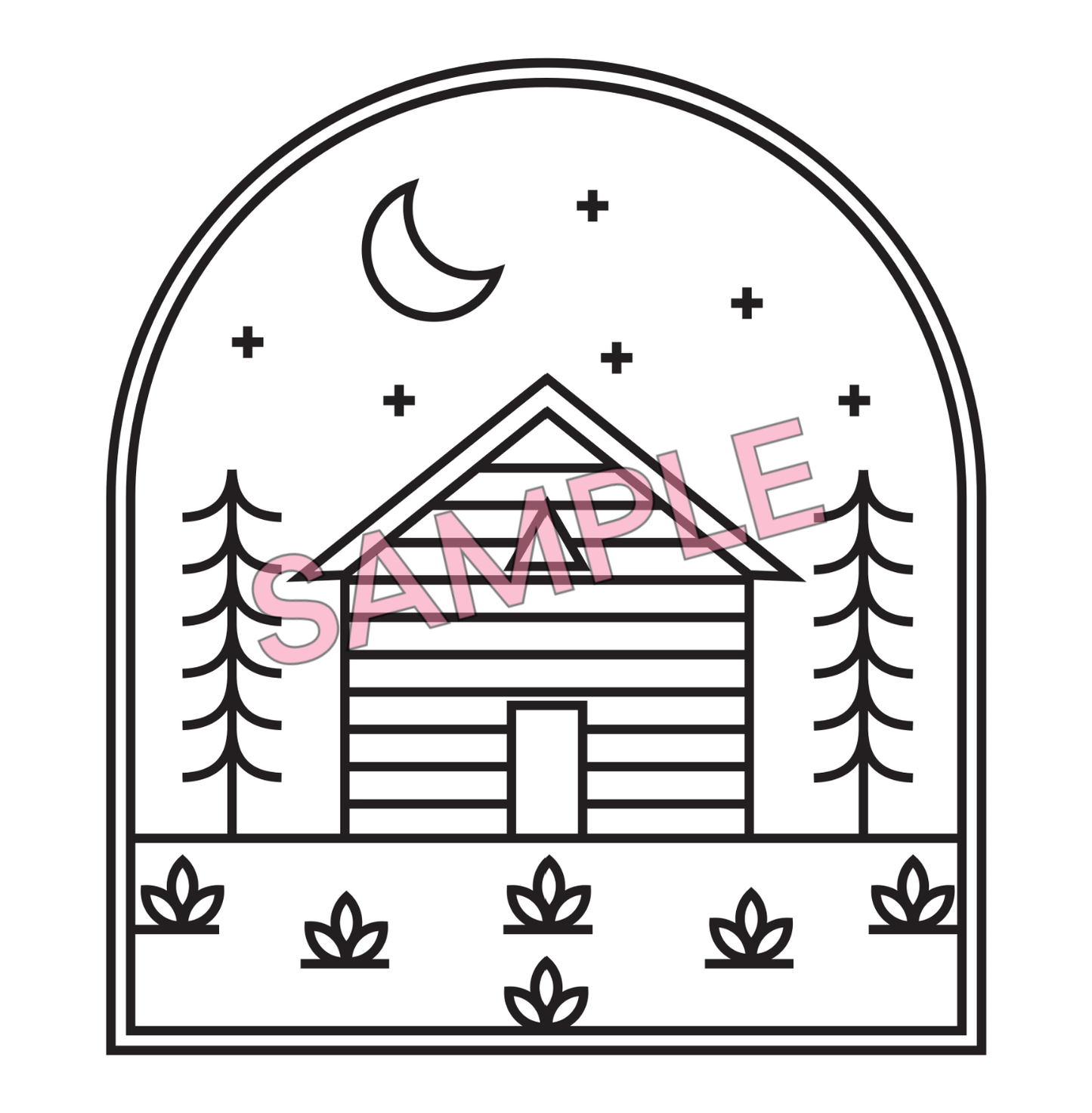 Mindful & Minimal Art - 10 Coloring Pages