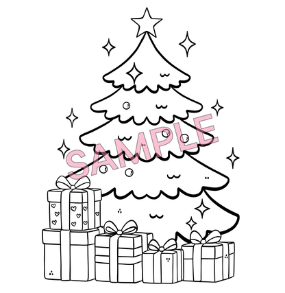 Oh Christmas Tree & Other Merry Delights - 20 Coloring Pages