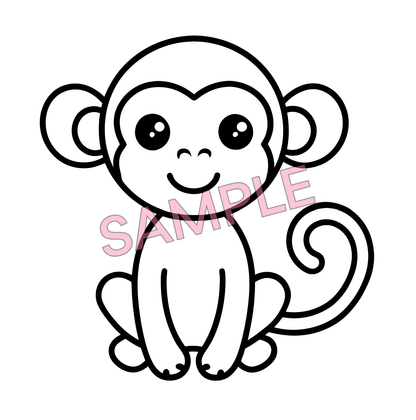 In The Jungle - 10 Coloring Pages