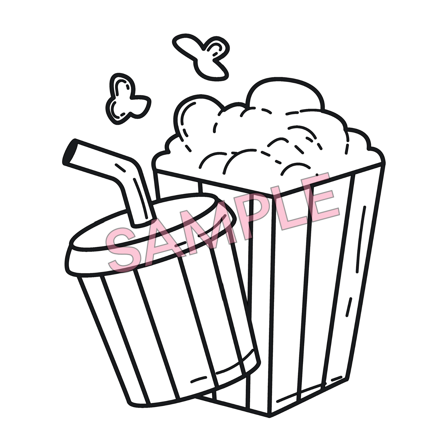 Good Eats & Sweets - 10 Coloring Pages
