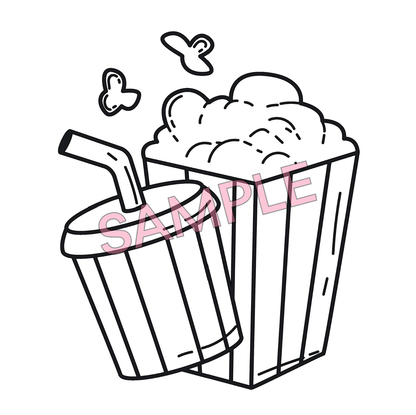 Good Eats & Sweets - 10 Coloring Pages