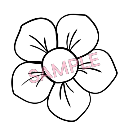 Flowers & Bows & Everything Nice - 10 Coloring Pages