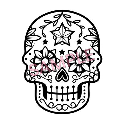 Day of the Dead - 20 Coloring Pages