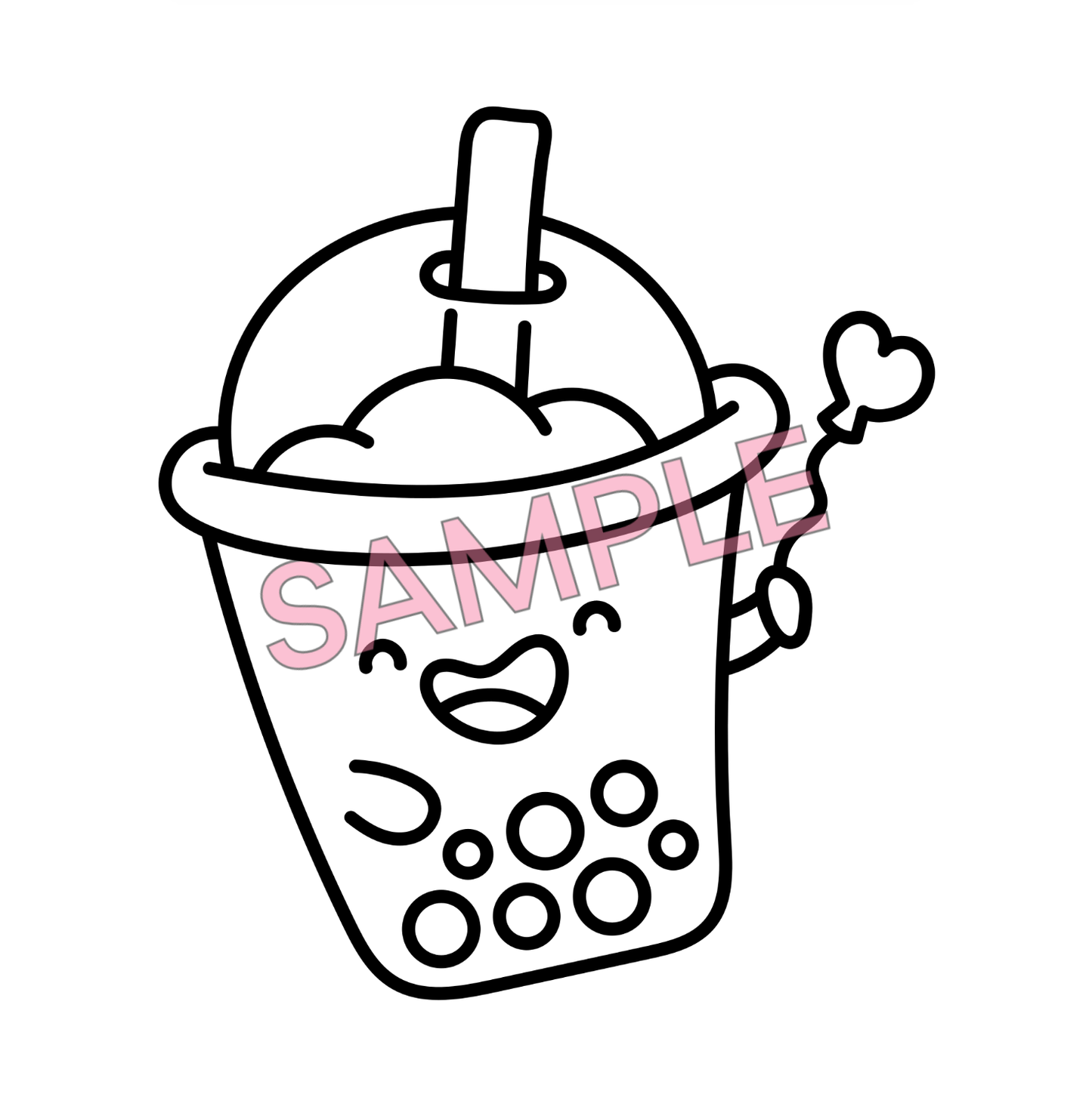 Cutest Kawaii Snacks - 5 Coloring Pages