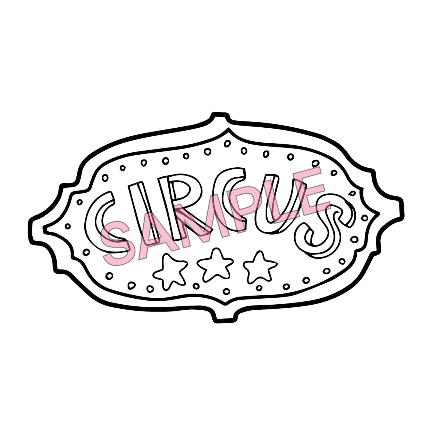 Life Is A Circus - 5 Coloring Pages